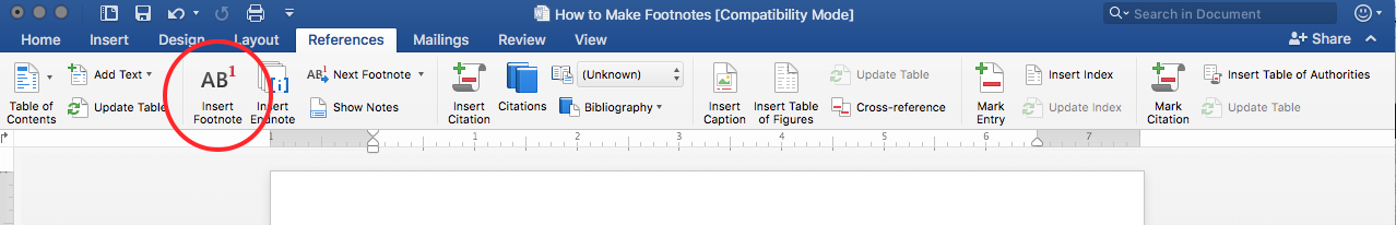 how to put bibliography after endnotes in word 2016 mac